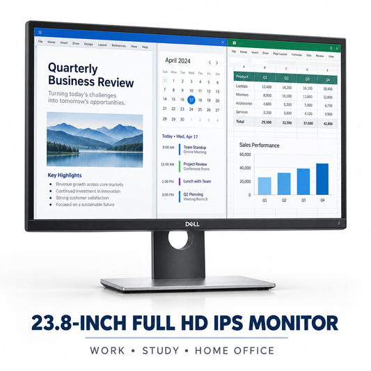 Dell 23.8-inch Full HD IPS office monitor